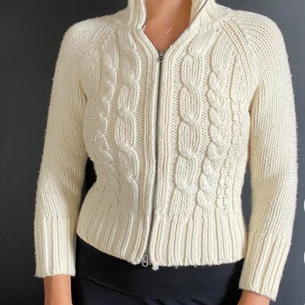 Vintage Abercrombie zip up sweater